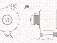 Generator / Alternator MAGNETI MARELLI 063731522010