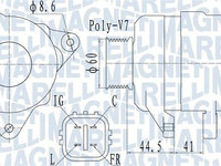 Generator / Alternator MAGNETI MARELLI 063731981010