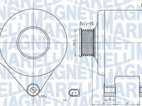 Generator / Alternator MAGNETI MARELLI 063732091010