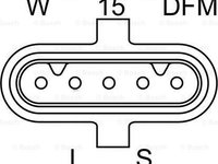 Generator / Alternator MAN TGL BOSCH 0 986 046 590