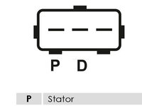 Generator / Alternator MAZDA 2 (DE_, DH_) Hatchback, 07.2007 - 06.2015 AS-PL A5069