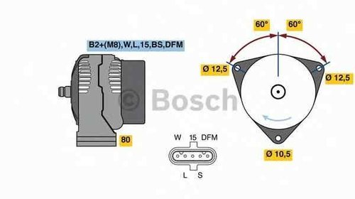 Generator / Alternator MERCEDES-BENZ ATEGO 2 