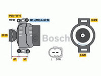 Generator / Alternator MERCEDES-BENZ SPRINTER 3-t caroserie (906) (2006 - 2016) BOSCH 0 986 046 320