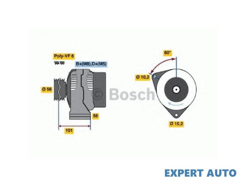 Generator / alternator Mercedes E-CLASS Break (S21