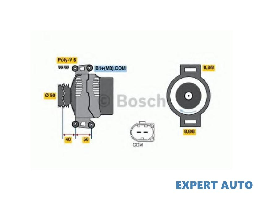 Generator / alternator Mercedes E-CLASS (W211) 200