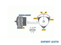 Generator / alternator Mercedes G-CLASS (W461) 1990-2016 #2 0124655023