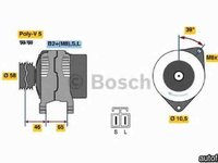 Generator / Alternator MITSUBISHI SPACE STAR DGA BOSCH 0 124 325 008