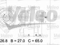 Generator / Alternator NISSAN KUBISTAR (X76) (2003 - 2009) VALEO 437323