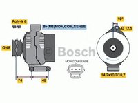 Generator/Alternator NOU - (fara piesa veche la schimb!) FORD FOCUS II Station Wagon (DA_) - OEM - AS-PL: A4035 - Cod intern: W02331344 - LIVRARE DIN STOC in 24 ore!!!