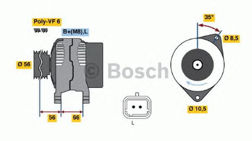 Generator/Alternator NOU - (fara piesa veche 