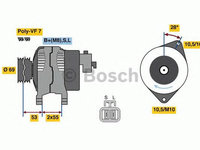 Generator/Alternator NOU - (fara piesa veche la schimb!) KIA SORENTO I (JC) - OEM - AS-PL: A9019 - Cod intern: W02141081 - LIVRARE DIN STOC in 24 ore!!!