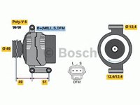 Generator/Alternator NOU - (fara piesa veche la schimb!) FORD FIESTA V Van - OEM - AS-PL: A9023 - Cod intern: W02383796 - LIVRARE DIN STOC in 24 ore!!!