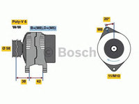 Generator/Alternator NOU - (fara piesa veche la schimb!) CITROEN C1 (PM_, PN_) - OEM - AS-PL: A4084 - Cod intern: W02331352 - LIVRARE DIN STOC in 24 ore!!!