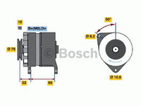 Generator/Alternator NOU - (fara piesa veche la schimb!) SKODA FELICIA II combi (6U5) 1.3 - OEM-AUTOSTARTER: A9015 - W02249696 - LIVRARE DIN STOC in 24 ore!!!