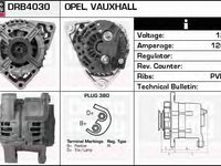Generator / Alternator OPEL OMEGA B combi (21_, 22_, 23_), OPEL VECTRA B hatchback (38_), OPEL VECTRA B (36_) - DELCO REMY DRB4030