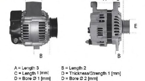 Generator / alternator PEUGEOT 406 CUPE ( 8C 