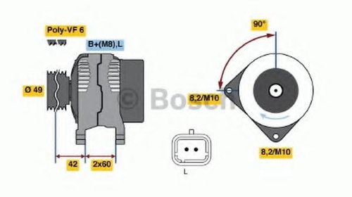 Generator / Alternator RENAULT LAGUNA I I (B5
