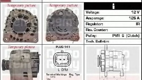 Generator / alternator RENAULT LOGAN I ( LS )