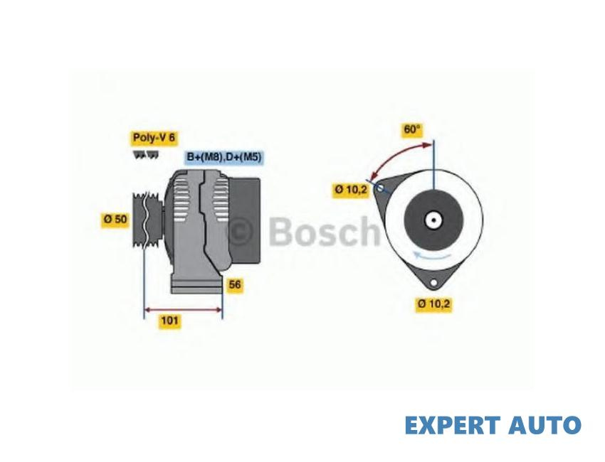 Generator / alternator Ssang Yong Korando (1996-2006) [KJ] #8 0091541202