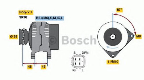 Generator / Alternator TOYOTA AVENSIS Combi (