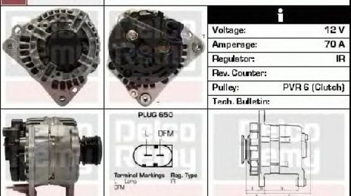 Generator / alternator VW BORA COMBI ( 1J6 ) 