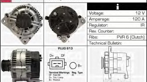 Generator / Alternator VW SHARAN (7M8, 7M9, 7