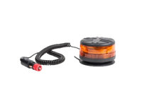 Girofar auto Automax 12V/ 24V, orange cu bec LED, fixare magnetica, 45 Led-uri