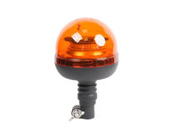 Girofar auto Automax 12V/ 24V, orange cu bec LED, fixare pe suport, 45 Led-uri, R10,R65