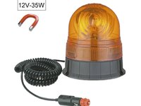 Girofar magnetic lumina portocalie H1 12V 35W JBM (00278)