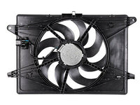 GMV radiator electroventilator Chrysler Pacifica, 2016-, motor 3.6 V6, benzina, cutie automata, cu AC, 460 mm, 3 pini