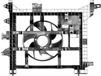 GMV radiator electroventilator Dacia Duster, 2010-, Motorizare 1, 5 Dci 62/79/81kw Euro 4 4x2, 1, 6 16v 77kw E4 Diesel/Benzina, tip climatizare Fara AC, dimensiune 300mm, cu 2pini, fara pre-rezistormm, Aftermarket