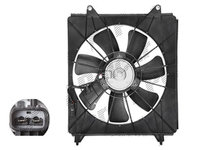 GMV radiator electroventilator Honda Accord USA, 2008-2012, motor 2.4, benzina, cu AC, 344 mm, 3 pini
