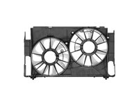 GMV radiator electroventilator Lexus NX, 2014-, NX200, motor 2.0, benzina, Toyota RAV-4 (XA40), 2013-2018, 2.5, benzina, 335/334 mm, (2 +2) pini,