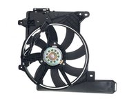 GMV radiator electroventilator Opel Meriva (X03), 07.2003-05.2010, Motorizare 1, 3 Cdti 51/55kw, 1, 6 Turbo 132kw, 1, 7 Cdti 74/92kw, 1, 7 Dti 55kw Diesel, tip climatizare Cu/fara AC, cutie Manuala, dimensiune 240W/365mm, cu 2 pini, plastic, Aftermar