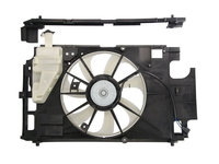 GMV radiator electroventilator Toyota Prius c, 2012-, motor 1.5, benzina/electric, 375 mm, cu vas expansiune,