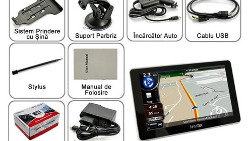 GPS Auto 5" HD Navitek Igo Primo 3D Full EU+RO Auto Taxi Camion