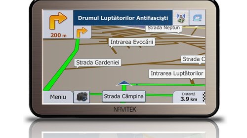 GPS Auto 5" HD Navitek NView Full EU+RO Igo Primo 3D