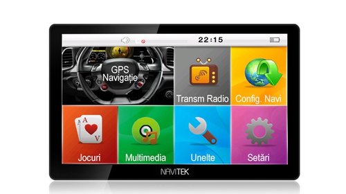 GPS Auto 7" HD NAVITEK 8GB Igo Primo 3D Full 
