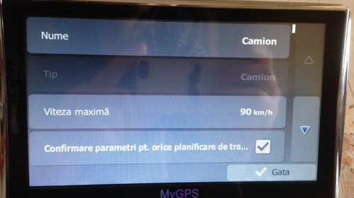 GPS Camion TIR 2015 / 7inch 256MB 845Mhz Tollcolect Europa