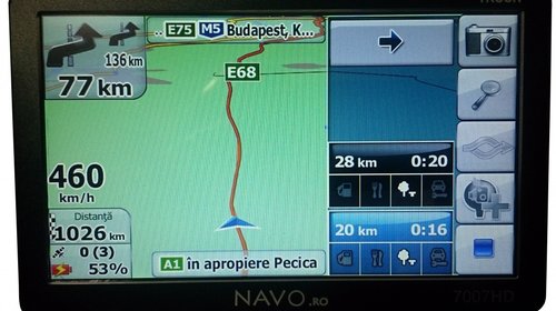 GPS Camion/Tir 7" NAVO 7010HD