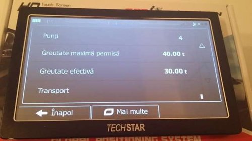 Gps Ecran Mare 7 Inchi Auto/Camion-Tir 2015 Full Europa