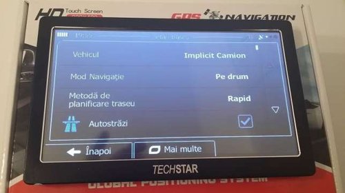 Gps Ecran Mare 7 Inchi Auto/Camion-Tir 2015 Full Europa