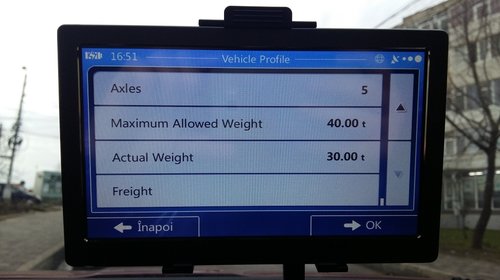 GPS Navigatii 7" HD, 845 MHz, Camion/TIR , 8Gb, Harta 2016