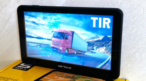 GPS Navigatii - SERIOUX 7"inch, -Truck,TIR,Camion,Auto.NOU.Garantie