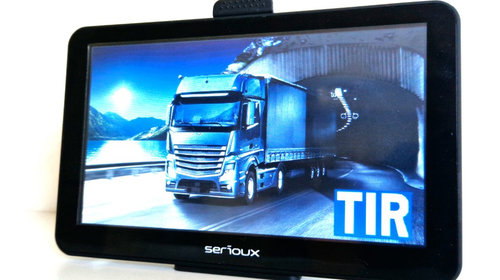 GPS Navigatii - SERIOUX 7"inch, -Truck,TIR,Camion,Auto.NOU.Garantie