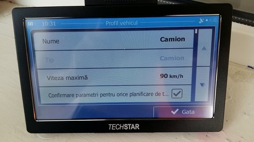 GPS Nou 7" HD, Soft camion TIR 2016