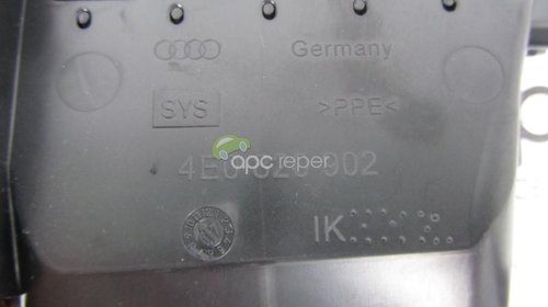 Grila aer dreapta neagra originala Audi A8 4E cod: 4E0820902