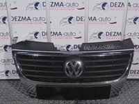 Grila bara fata centrala cu sigla 3C0853651, Vw Passat Variant