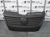 Grila bara fata centrala cu sigla, 3C0853651, Vw Passat Variant