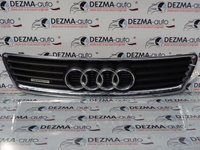 Grila bara fata centrala cu sigla, 4Z7853651, Audi A6 (4B, C5) 1997-2005